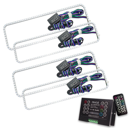 Oracle Ford F250 05-07 Halo Kit - ColorSHIFT w/ 2.0 Controller - Mammoth Racing -