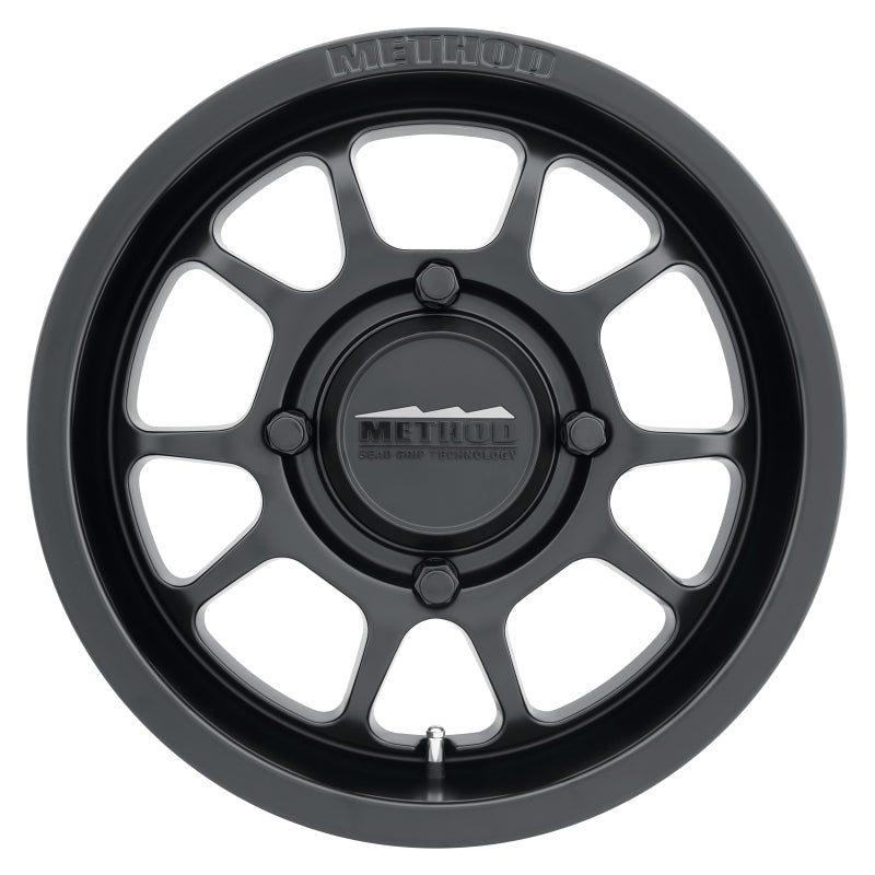 Method Mr409 14x7 5+2/+38mm Offset 4x156 132mm CB Matte Black Wheel - Mammoth Racing -