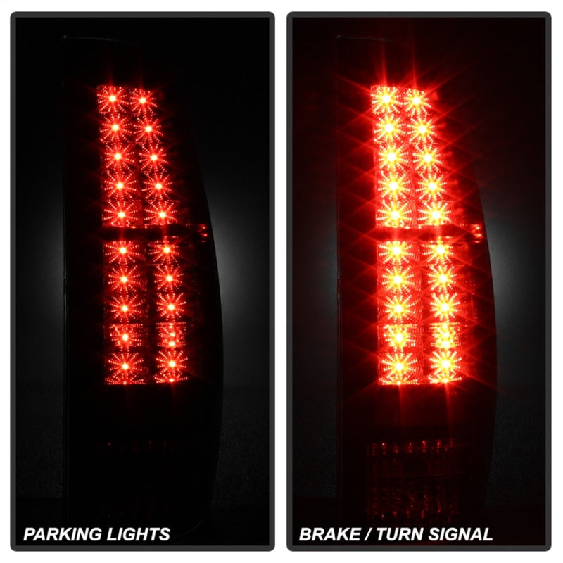 Spyder Chevy Avalanche 07-13 LED Tail Lights Black ALT-YD-CAV07-LED-BK - Mammoth Racing -
