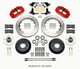 Wilwood Narrow Superlite 6R Front Hub Kit 14.00in Red 82-92 Camaro//Firebird - My Store