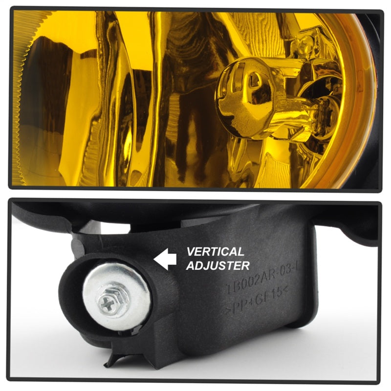 Spyder Acura TL 07-08 OEM Fog Lights wo/Switch Yellow FL-ATL08-Y - Mammoth Racing -