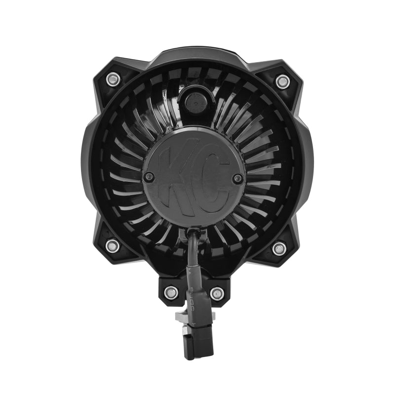 KC HiLiTES 6in. Pro6 Gravity LED Light 20w Single Mount Wide-40 Beam (Pair Pack System) - Mammoth Racing -