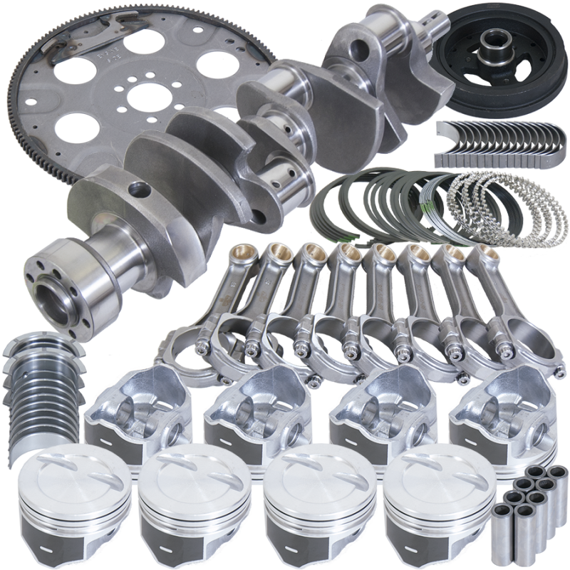 Eagle Chevrolet 350 Balanced Rotating Assembly Kit w/ 4.040 Bore +12.00cc Dome 153 Tooth Flexplate - Mammoth Racing -