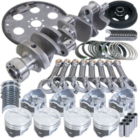 Eagle Chevrolet 350 Balanced Rotating Assembly Kit w/ 4.040 Bore +12.00cc Dome 153 Tooth Flexplate - Mammoth Racing -
