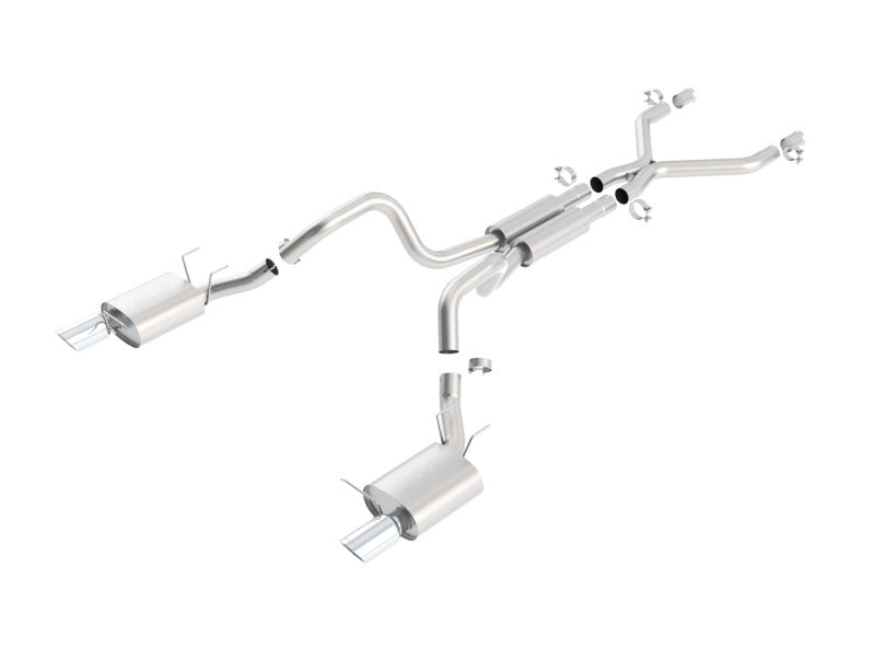 Borla 11-12 Ford Mustang GT/Shelby GT500 5.0L/5.45L 8cyl SS Catback Exhaust + inXin Pipe - My Store