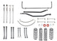 Belltech 07-17 Jeep Wrangler Rubicon Unlimited JK 4dr 4in Trail Perf Lift Kit w/ Rear Sway Bar - Mammoth Racing -