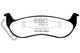 EBC 03+ Ford Crown Victoria 4.6 Redstuff Rear Brake Pads - My Store