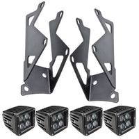 Oracle Jeep JK Dual Mounting Pillar Brackets/Lights Combo - Mammoth Racing -