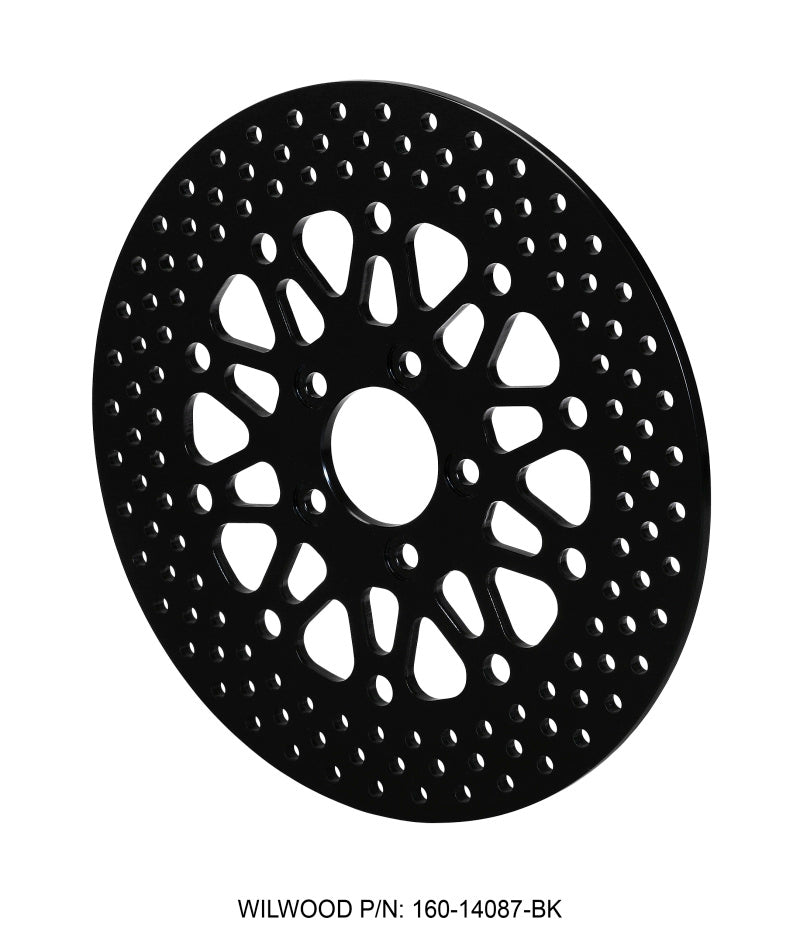 Wilwood Rotor-Rear-H-D Motorcycle 2008-Up Black Finish 11.80 x .276 - 5 on 3.25in - My Store