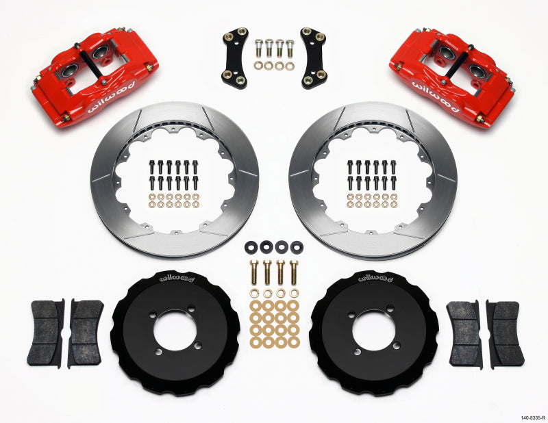 Wilwood Fsli4 Front Hat Kit 13.00in Red 2003-05 Scion xA xB - My Store