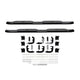 Westin 19-20 Ram 1500 Quad Cab (Excludes Ram 1500 Classic) PRO TRAXX 4 Oval Nerf Step Bars - Black - Mammoth Racing -