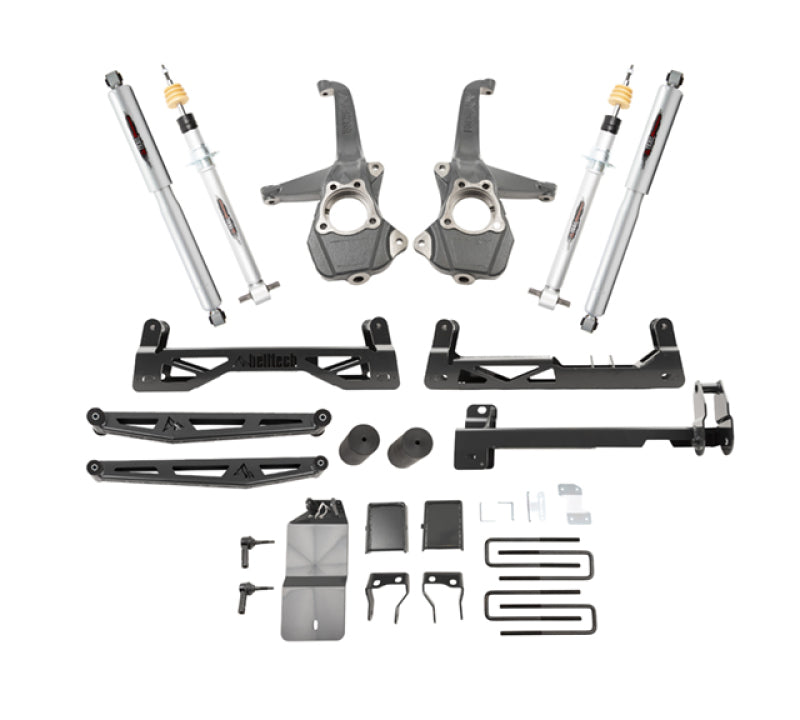 Belltech 19-20 Chevrolet Silverado / GMC Sierra 1500 4WD 6in Suspension Lift Kit w/ Shocks - Mammoth Racing -