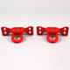 Ford Racing 17-22 Super Duty Tow Hooks - Red (Pair) - Mammoth Racing -