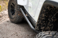 N-Fab Trail Slider Steps 2020 Jeep Wrangler Gladiator JT 4 Door All Beds - SRW - Textured Black - Mammoth Racing -