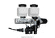 Wilwood Tandem Remote M/C Kit w L/H Brkt & Prop Valve - 1in Bore Ball Burnished - My Store