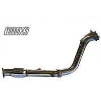 Turbo XS 02-07 WRX-STi / 04-08 Forester XT High Flow Catted Downpipe - Mammoth Racing -