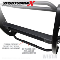 Westin 19-21 Chevy 1500 Sportsman X Grille Guard - Textured Black (Excl. 2019 Silverado LD) - Mammoth Racing -
