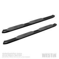 Westin 19-20 Chevrolet Silverado/GMC Sierra 1500 Double Cab PRO TRAXX 5 Oval Nerf Step Bars - Black - Mammoth Racing -