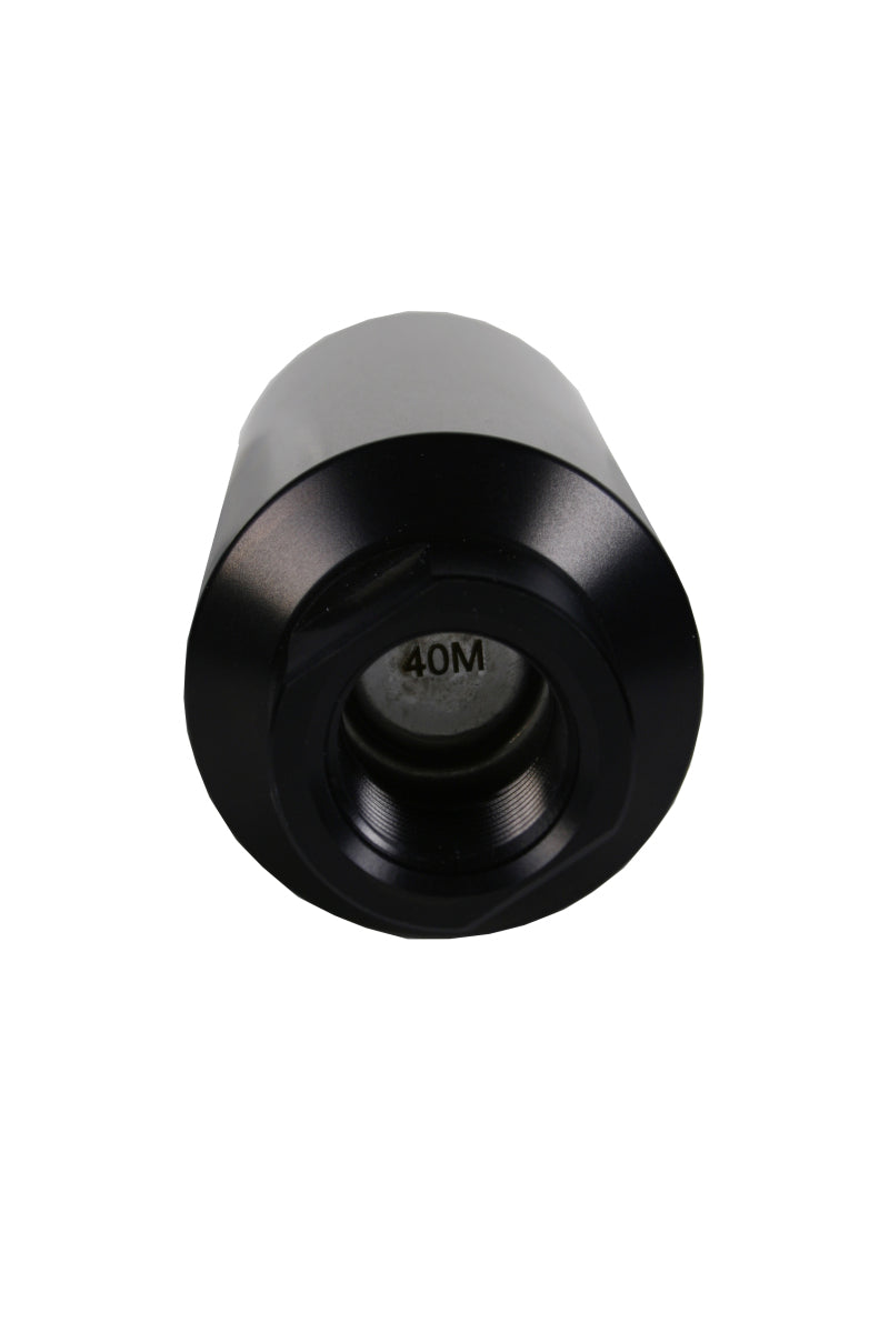 Aeromotive Pro-Series In-Line Filter - AN-12 - 40 Micron SS Element - Nickel Chrome Finish - My Store