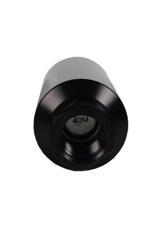 Aeromotive Pro-Series In-Line Filter - AN-12 - 40 Micron SS Element - Nickel Chrome Finish - My Store