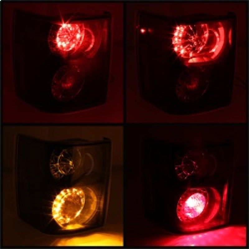 Spyder Land Rover Range Rover HSE 03-05 LED Tail Lights Black ALT-YD-LRRRH03-LED-BK - Mammoth Racing -