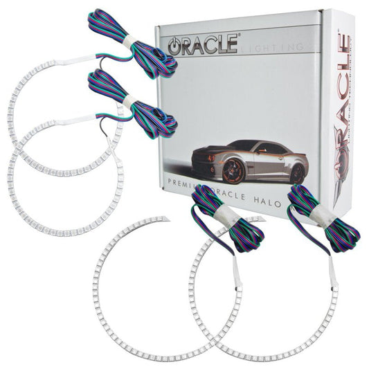 Oracle Jeep Commander 06-10 Halo Kit - ColorSHIFT w/ BC1 Controller - Mammoth Racing -
