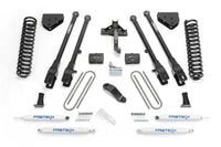 Fabtech 08-16 Ford F350/450 4WD 8 Lug 6in 4Link Sys w/Coils & Perf Shks - Mammoth Racing -