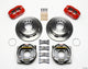 Wilwood Dynapro Low-Profile 11.00in P-Brake Kit - Red Chevy 12 Bolt 2.75in Off w/ C-Clips - Mammoth Racing -