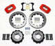 Wilwood Dynapro Radial Rear Kit 13.00in Drilled Red Mitsubishi EVO Viii - My Store
