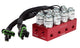 Ridetech RidePro 4-Way Solenoid / Air Valve Block Fittings Not Included - Mammoth Racing -