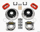 Wilwood Forged Dynalite P/S Park Brake Kit Drilled Red Chevy 12 Bolt-Spec 3.15in Brng - My Store