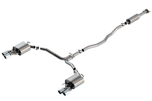 Borla 18-20 Toyota Camry XSE Cat Back S-Type Exhaust 3.5in Tip Dual Split Rear Exit