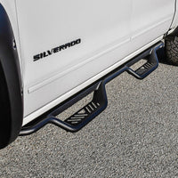 Westin 14-18 Chevrolet Silverado / GMC Sierra Crew Cab Outlaw Nerf Step Bars (Excl. Diesel) - Mammoth Racing -
