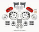 Wilwood Dynapro 6 Front Hub Kit 12.19in Drill Red 65-72 CDP C Body -Drum - My Store