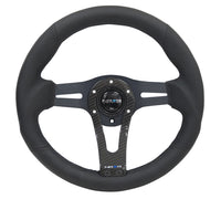 NRG Reinforced Steering Wheel (320mm) w/Carbon Center Spoke - My Store