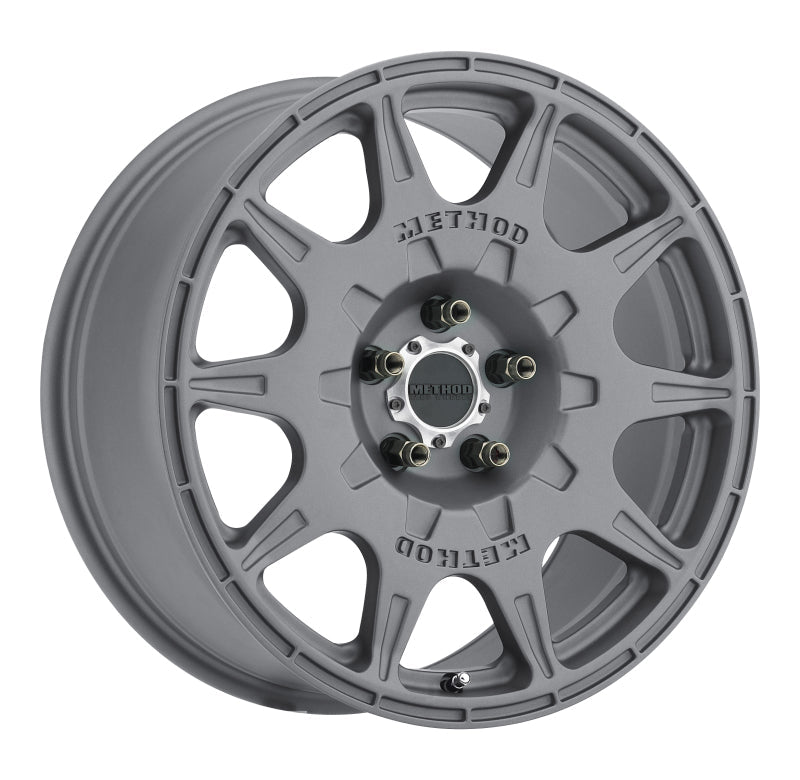 Method Mr502 Rally 17x8 +38mm Offset 5x100 67.1mm CB Titanium Wheel - Mammoth Racing -