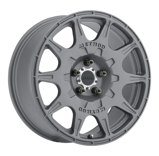 Method Mr502 Rally 17x8 +38mm Offset 5x100 67.1mm CB Titanium Wheel - Mammoth Racing -