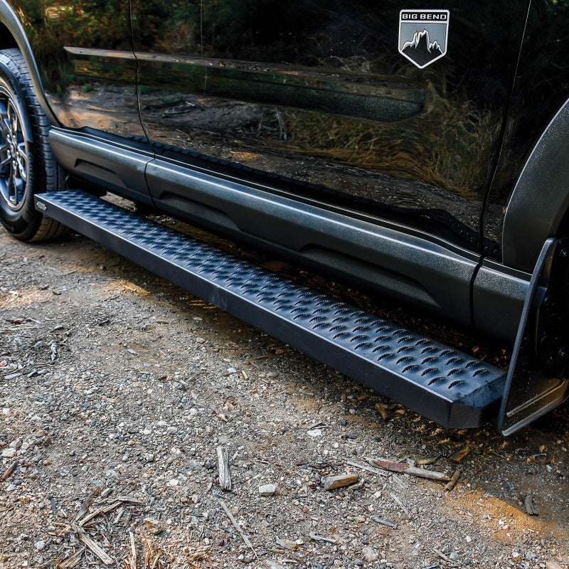 Westin Grate Steps Running Boards 68 in - Textured Black - Mammoth Racing -