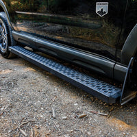 Westin Grate Steps Running Boards 68 in - Textured Black - Mammoth Racing -