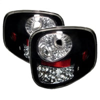 Spyder Ford F150 Flareside 97-03 LED Tail Lights Black ALT-YD-FF15097FS-LED-BK - Mammoth Racing -