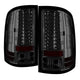 Spyder GMC Sierra 07-13 (Not fit 3500 Dually 4 Rear Wheels)LED Tail Lights Smoke ALT-YD-GS07-LED-SM - Mammoth Racing -