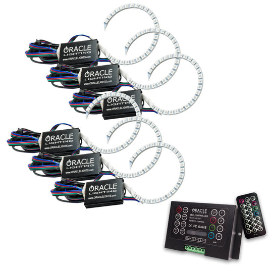 Oracle Mazda 3 04-09 Halo Kit - ColorSHIFT w/ 2.0 Controller - Mammoth Racing -