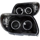 ANZO 2006-2009 Toyota 4Runner Projector Headlights w/ Halo Black - My Store