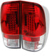 Spyder Ford F150 side 97-03/F250/350 Duty 99-07 LED Tail Lights Red Clear ALT-YD-FF15097-LED-RC - Mammoth Racing -