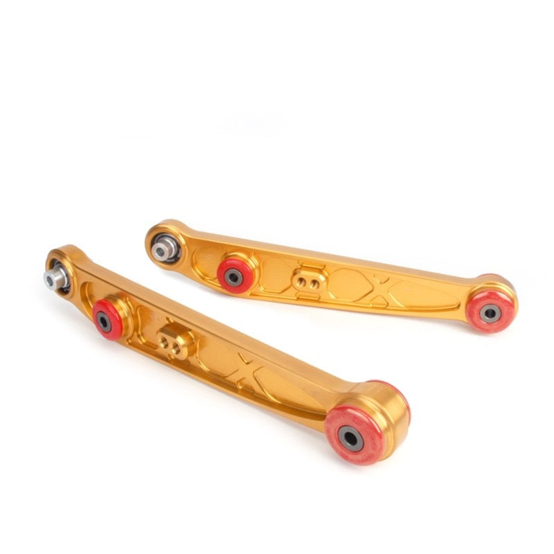 Skunk2 Honda/Acura Eg/dc Alpha Series Rear Lower Control Arm Set - Gold - Mammoth Racing -