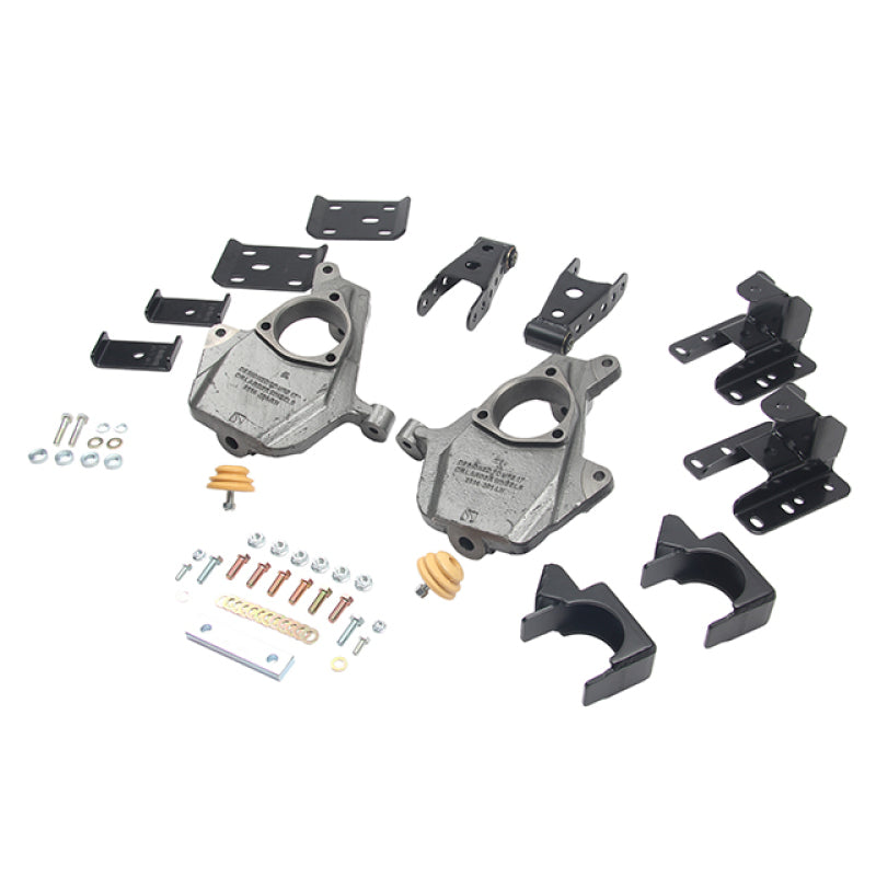 Belltech Lowering KIT 16.5-17 Chevy Silverado All Cabs 4WD 2inF/4inR - Mammoth Racing -