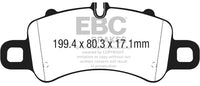 EBC 2016+ Porsche Boxster 718 (Iron Rotors Only) 2.5L Turbo Yellowstuff Front Brake Pads - My Store