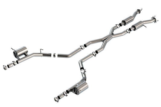 Borla 2021+ Dodge Durango SRT Hellcat 6.2L V8 AWD S-Type Cat-Back Exhaust System - Factory Tips - My Store