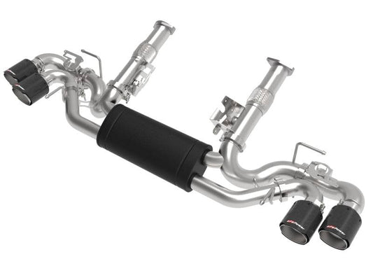 aFe MACH Force-Xp 3in to 2-1/2in 304SS Cat-Back 2020 Chevy Corvette (C8) 6.2L - Carbon Fiber Tip - My Store