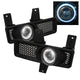 Spyder Ford F150 97-98/F250 LD 97-98 Halo Projector Fog Lights w/swch Clear FL-P-FF15097-HL - Mammoth Racing -